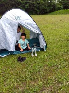 恵庭の学童保育アフターキッズかしわのデイキャンプ写真2025年夏休み2